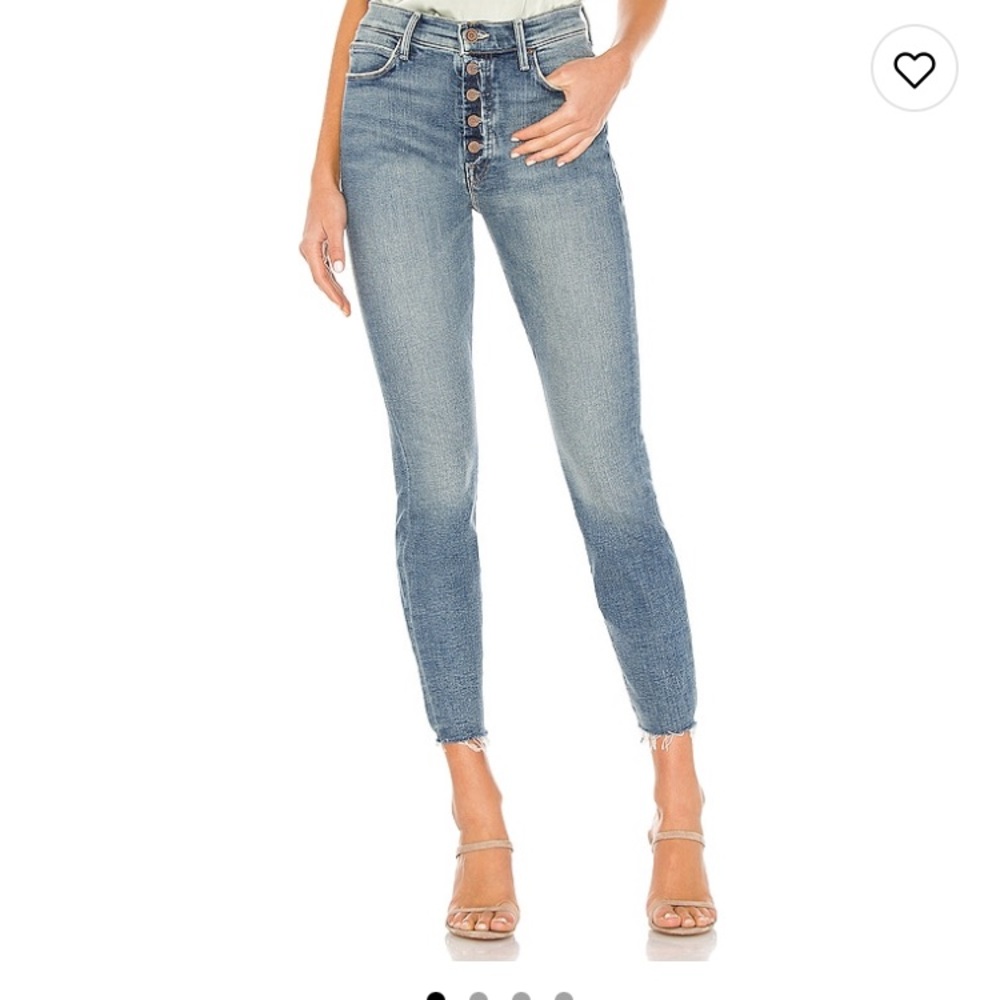 Mother The Fly Cut Stunner Ankle Fray NWOT